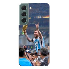 Чехлы Лео Месси Аргентина для Samsung Galaxy S23 FE (Месси король)
