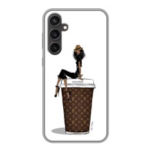 Чехлы Луи Витон для Samsung Galaxy S23 FE (AlphaPrint - LOUIS VUITTON) (кофе LOUIS VUITTON)