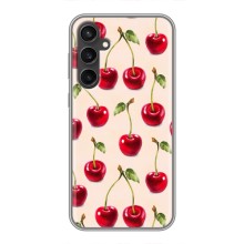 Чехлы с Фруктами для Samsung Galaxy S23 FE (VPrint) (Вишня)