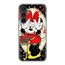 Чехол Disney Mouse Samsung Galaxy S23 FE (PREMIUMPrint) (Минни peace)