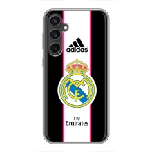 Чехол для Samsung Galaxy S23 FE с принтом (Лого Real Madrid)