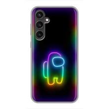 Чехол Амонг Ас для Samsung Galaxy S23 FE (AlphaPrint) (Яркий скин)