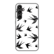 Чехол с птицами на Samsung Galaxy S23 FE (VPrint) (Ласточки)