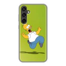Чехол с Симпсонами для Samsung Galaxy S23 FE (VPrint) (Гомер Симпсон)