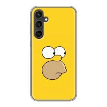 Чехол с Симпсонами для Samsung Galaxy S23 FE (VPrint) (Гомер)