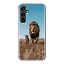 Чехол Король лев на Самсунг С23 ФЕ (Мусафа и Симба)