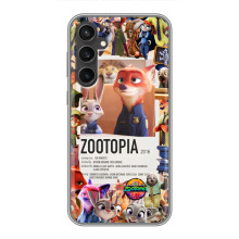 Чехол Зоотрополіс на Samsung Galaxy S23 FE – Коллаж Зоо