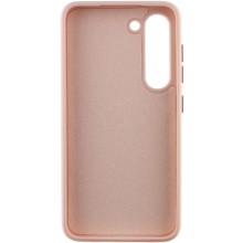 Шкіряний чохол Bonbon Leather Metal Style для Samsung Galaxy S23+ – Рожевий