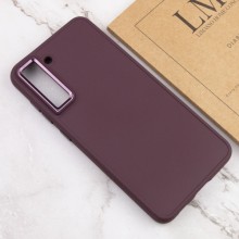 TPU чехол Bonbon Metal Style для Samsung Galaxy S23+ – Бордовый