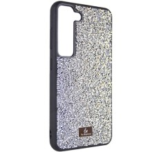 TPU чехол Bling World Rock Diamond для Samsung Galaxy S23+ – Серебряный