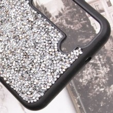 TPU чехол Bling World Rock Diamond для Samsung Galaxy S23+ – Серебряный