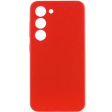 Чехол Silicone Cover Lakshmi Full Camera (AAA) для Samsung Galaxy S23+ (Красный)