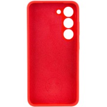 Чехол Silicone Cover Lakshmi Full Camera (AAA) для Samsung Galaxy S23+ – Красный