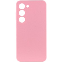 Чехол Silicone Cover Lakshmi Full Camera (AAA) для Samsung Galaxy S23+ (Розовый)