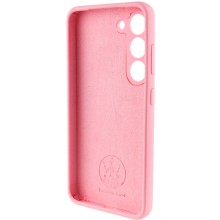 Чехол Silicone Cover Lakshmi Full Camera (AAA) для Samsung Galaxy S23+ – Розовый