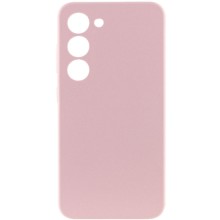 Чехол Silicone Cover Lakshmi Full Camera (AAA) для Samsung Galaxy S23+ – Розовый