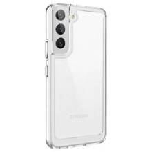 Чехол TPU+PC Clear 2.0 mm metal buttons для Samsung Galaxy S23+ (Прозрачный)