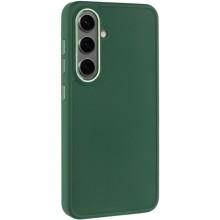TPU чехол Bonbon Metal Style для Samsung Galaxy S23+ (Зеленый)
