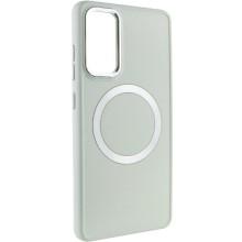 TPU чехол Bonbon Metal Style with MagSafe для Samsung Galaxy S23+ (Белый)