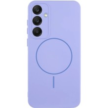 Чохол Silicone Cover Lakshmi Full Camera (AA) with MagFit для Samsung Galaxy S23+ – Бузковий