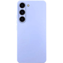 Чехол TPU GETMAN Liquid Silk Full Camera для Samsung Galaxy S23+ – Сиреневый