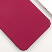 Чехол TPU GETMAN Liquid Silk Full Camera для Samsung Galaxy S23+ – Бордовый