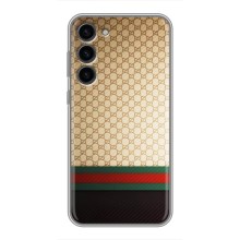 Чохли бренд ГУЧЧІ для Samsung Galaxy S23 Plus (Фон Гуччі)