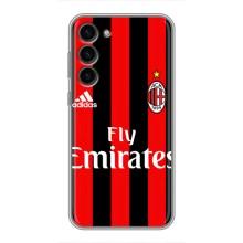 Чехлы для Samsung Galaxy S23 Plus (VPrint) - Футбольные клубы (Milan)
