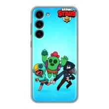 Чехлы Brawl Stars для Samsung Galaxy S23 Plus (AlphaPrint)