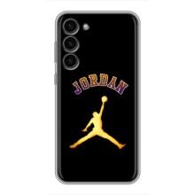 Чехлы для Samsung Galaxy S23 Plus - с картинкой JORDAN (AlphaPrint) (Jordan Gold)