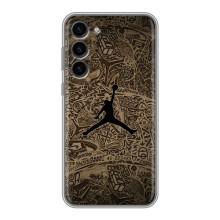 Чехлы для Samsung Galaxy S23 Plus - с картинкой JORDAN (AlphaPrint) (Logo Jordan)