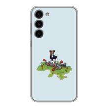 Чехлы с картинкой собаки Патрон для Samsung Galaxy S23 Plus (AlphaPrint) (Сапер Пес)