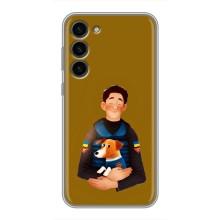 Чехлы с картинкой собаки Патрон для Samsung Galaxy S23 Plus (AlphaPrint) (ЗСУ Патрон)