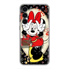 Чехол Disney Mouse Samsung Galaxy S23 Plus (PREMIUMPrint) (Минни peace)