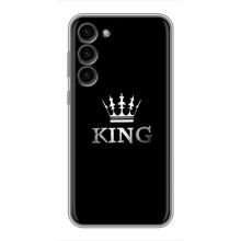 Чохол (Корона на чорному фоні) для Самсунг Галаксі С23 плюс (KING)