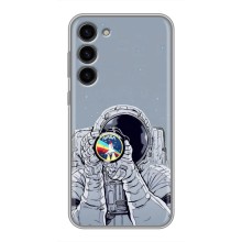 Чехол NASA для Samsung Galaxy S23 Plus (AlphaPrint) (Космонавт фото)
