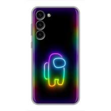 Чехол Амонг Ас для Samsung Galaxy S23 Plus (AlphaPrint) (Яркий скин)