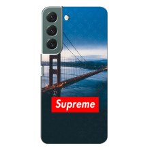 Чеохол для Samsung Galaxy S23 Plus з картинкою Supreme (AlphaPrint) – Стиль Supreme