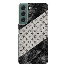 Чехол Стиль Louis Vuitton на Samsung Galaxy S23 Plus (LV на белом)