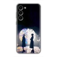 Чехлы Венсдей на Samsung Galaxy S23 Plus Уэнсдей (AlphaPrint) (Уэнздей и Инид)