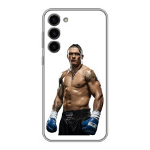 Чехол с картинкой Александр Усик для Samsung Galaxy S23 Plus – Усик на белом