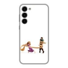 Чехол Рапунцель для Samsung Galaxy S23 Plus (Рапунцель и Флин)