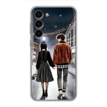 Чохол з дизайном Венздей 2 на Samsung Galaxy S23 Plus – Венздей і Тайлер