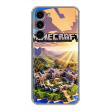 Чехол с картинками Майнкрафт для Самсунг С23 Плюс – Minecraft