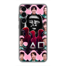 Чохол Гра в кальмара для Samsung Galaxy S23 Plus – Персонажі гри кальмара