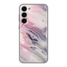 Мраморный чехол на Samsung Galaxy S23 Plus (VPrint) (Пурпурный Мрамор)