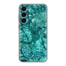 Мраморный чехол на Samsung Galaxy S23 Plus (VPrint) (Зеленый мрамор)