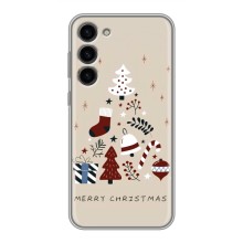 Різдвяні Чохли для Samsung Galaxy S23 Plus (VPrint) (Merry Christmas)