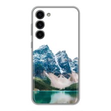 Силиконовый чехол с КАРТИНКАМИ лето для Samsung Galaxy S23 Plus (AlphaPrint) (Гори)
