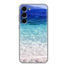Силиконовый чехол с КАРТИНКАМИ лето для Samsung Galaxy S23 Plus (AlphaPrint) (Море)